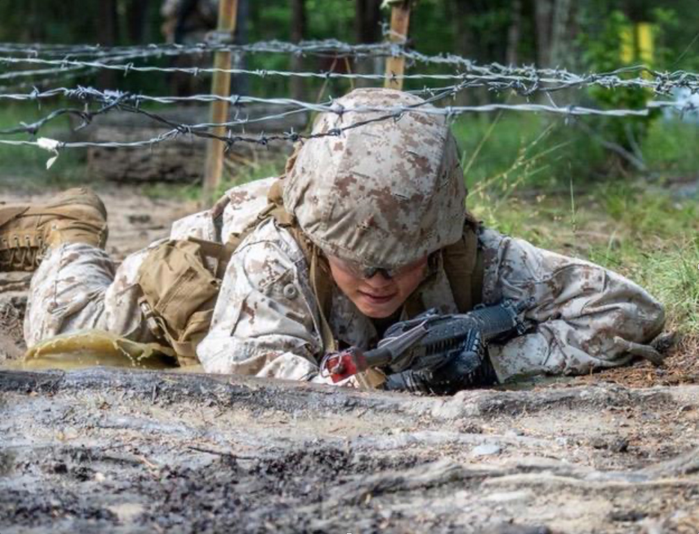 Photo: You go girl! Julia Rhind in Training