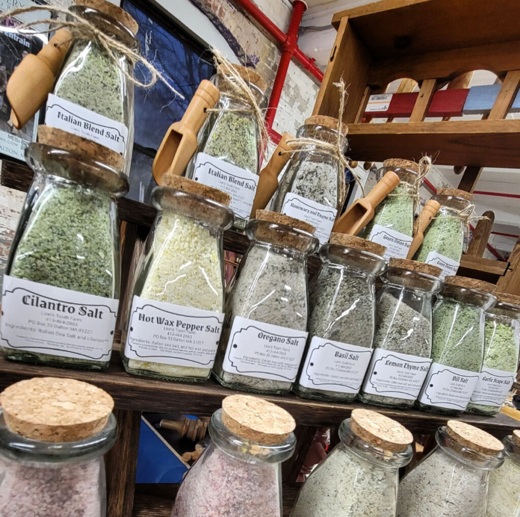 New offerings at the Farmer's Market. Every Wednesday afternoon in front of Town Offices.