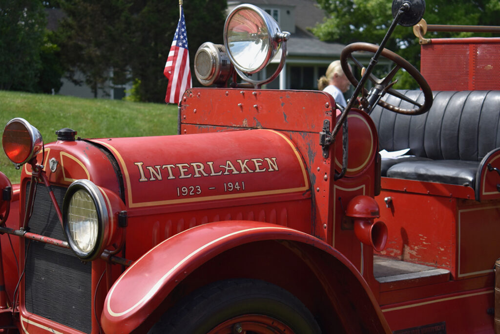 nterlaken firetruck. Photo: Glen Bergman